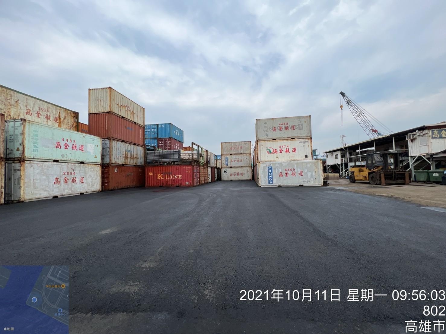 高雄港場地(苓雅、六櫃)及道路(中島)AC修復工程
