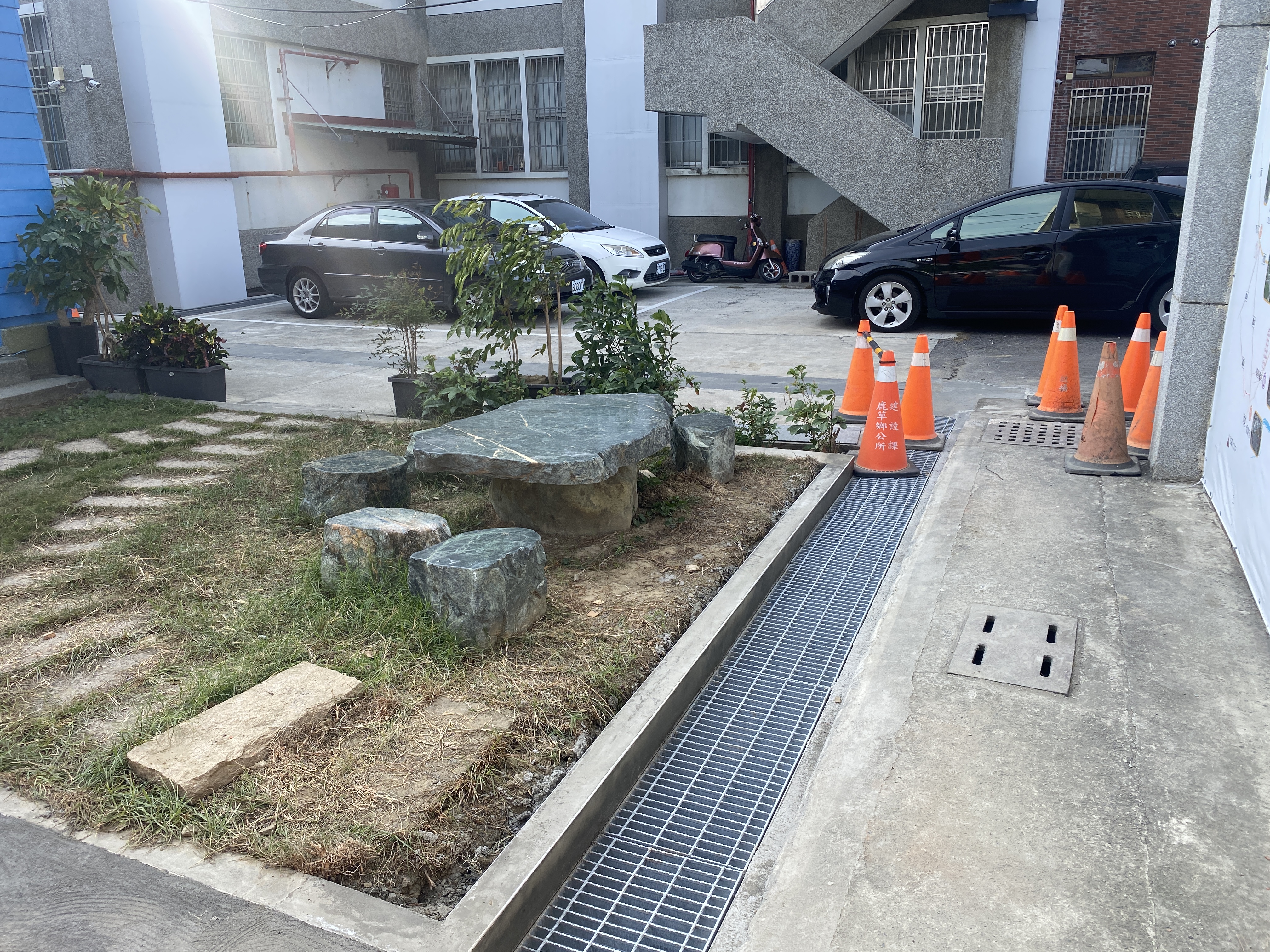 鹿草鄉公所停車場及周邊環境整建工程
