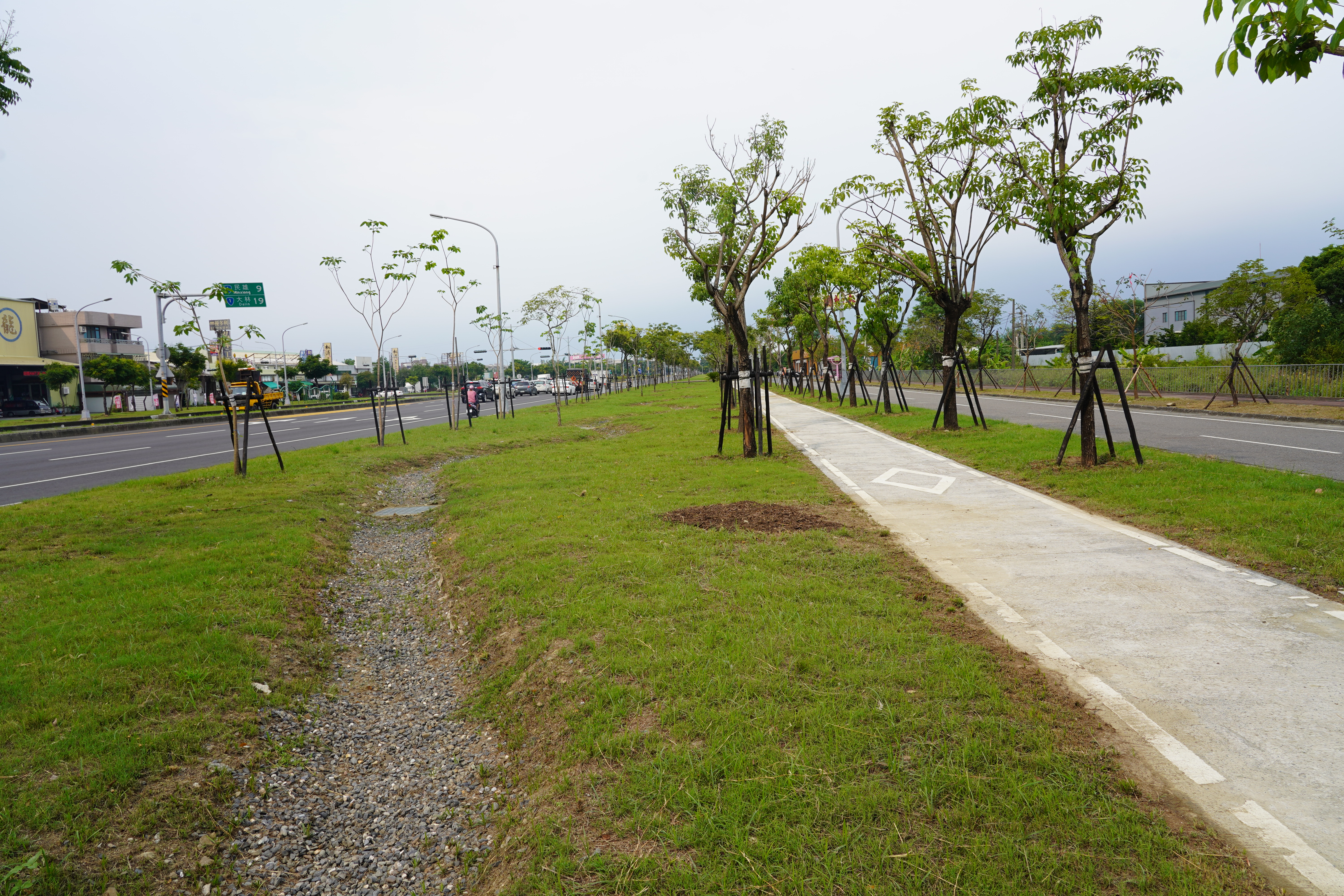 水上工務段109年景觀綠美化改善工程