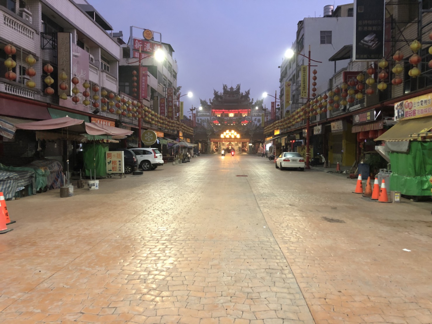 嘉義縣新港奉天宮前廣場形塑城鎮人文地景街道計畫